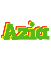 Azia crocodile logo