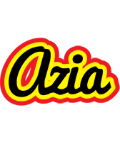 Azia flaming logo