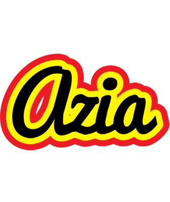 Azia flaming logo