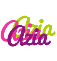 Azia flowers logo