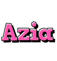 Azia girlish logo