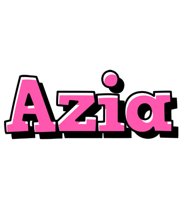 Azia girlish logo