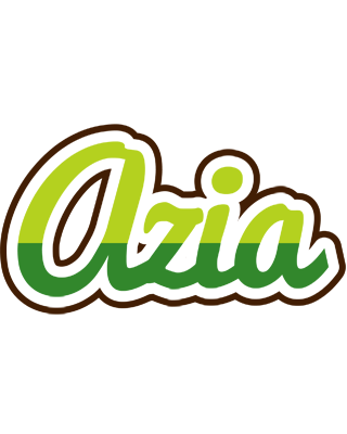 Azia golfing logo