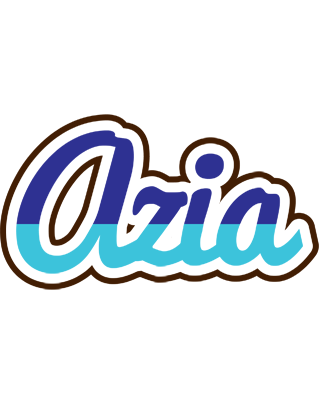 Azia raining logo
