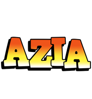 Azia sunset logo