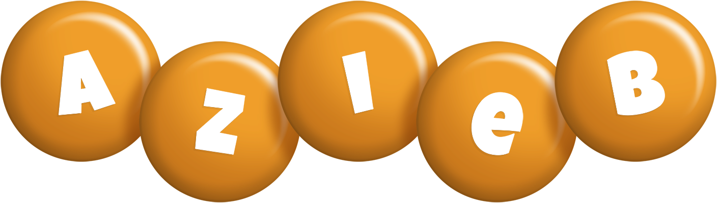 Azieb candy-orange logo