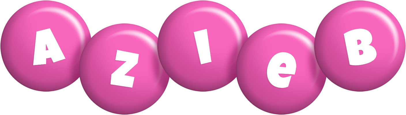 Azieb candy-pink logo