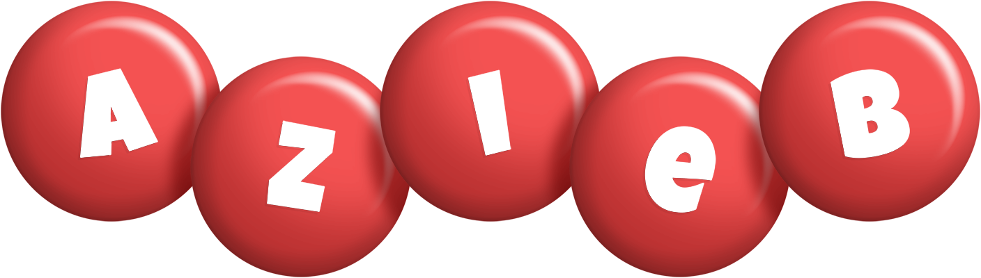 Azieb candy-red logo