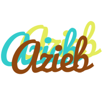 Azieb cupcake logo