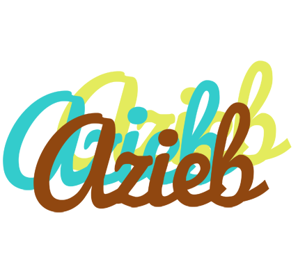 Azieb cupcake logo