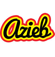 Azieb flaming logo