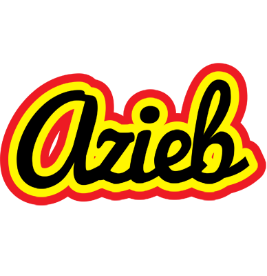 Azieb flaming logo