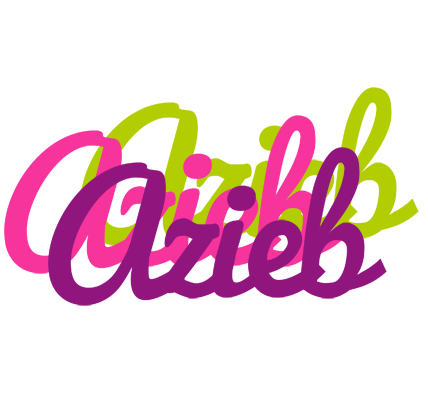 Azieb flowers logo