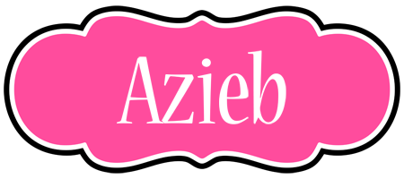 Azieb invitation logo