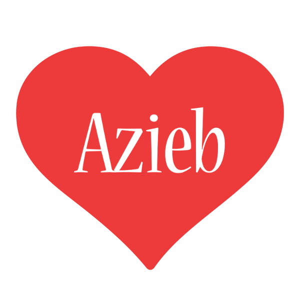 Azieb love logo