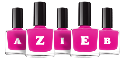 Azieb nails logo