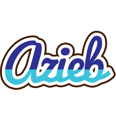 Azieb raining logo