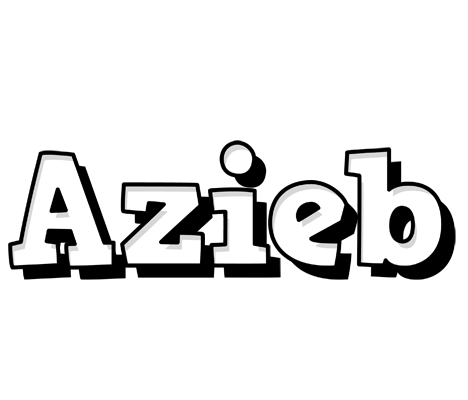 Azieb snowing logo