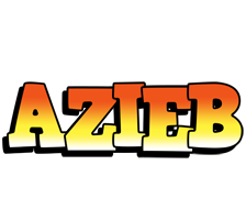 Azieb sunset logo