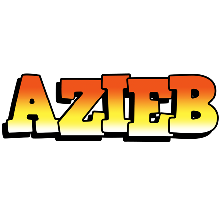 Azieb sunset logo