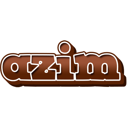 Azim brownie logo