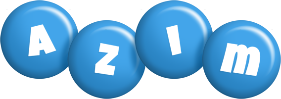 Azim candy-blue logo
