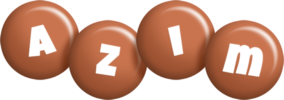 Azim candy-brown logo