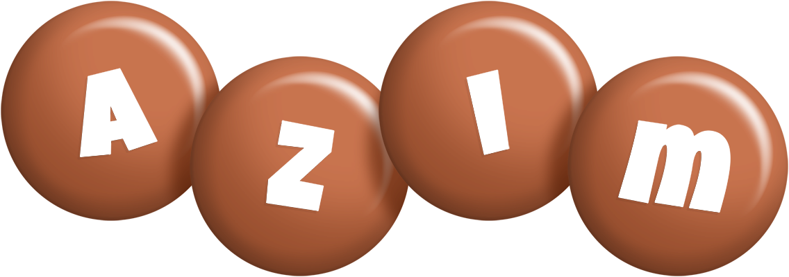 Azim candy-brown logo