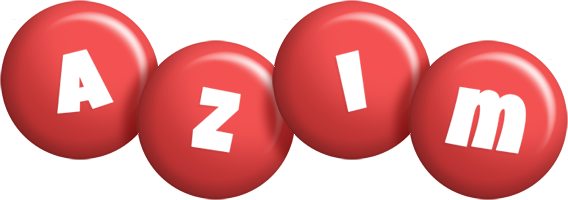 Azim candy-red logo