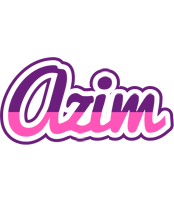 Azim cheerful logo