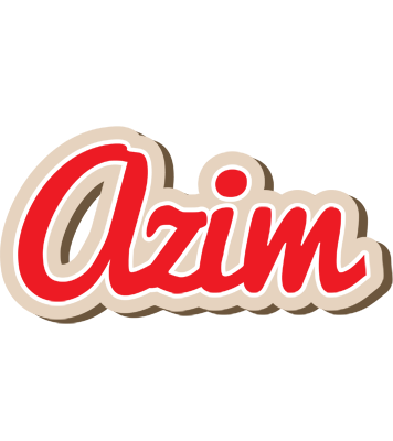 Azim chocolate logo