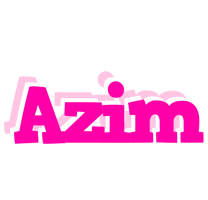 Azim dancing logo