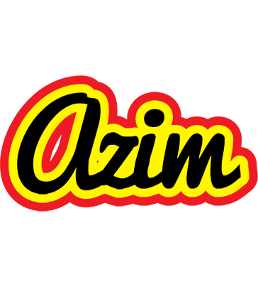 Azim flaming logo