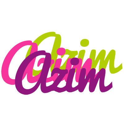 Azim flowers logo