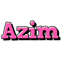 Azim girlish logo