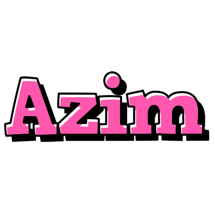Azim girlish logo