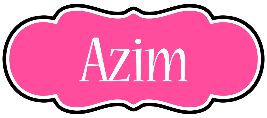 Azim invitation logo