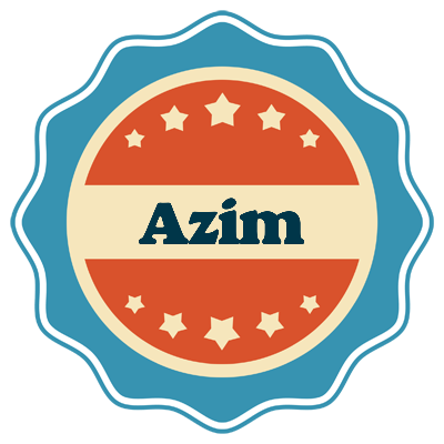Azim labels logo
