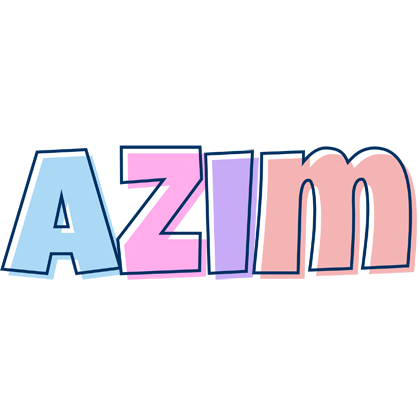 Azim pastel logo