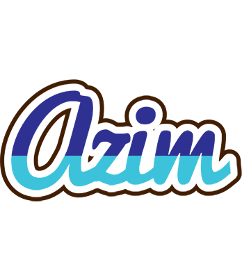 Azim raining logo