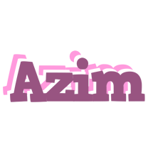 Azim relaxing logo
