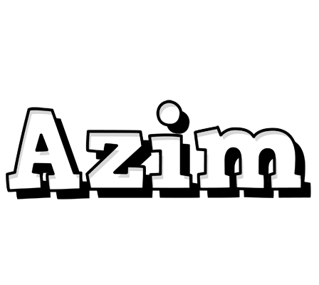 Azim snowing logo