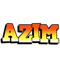 Azim sunset logo