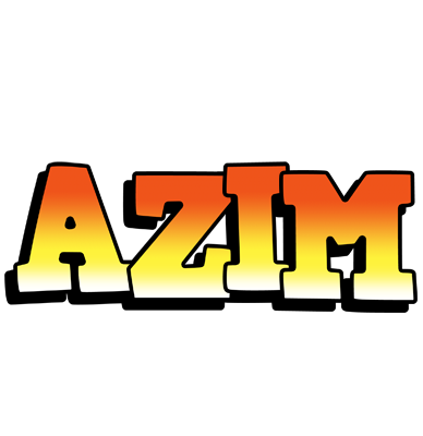 Azim sunset logo