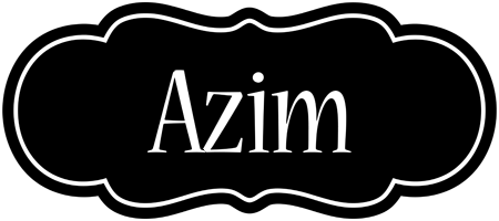 Azim welcome logo