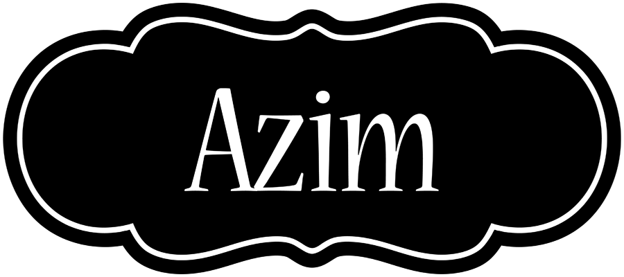 Azim welcome logo