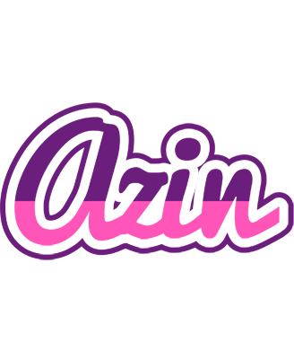 Azin cheerful logo