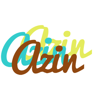 Azin cupcake logo
