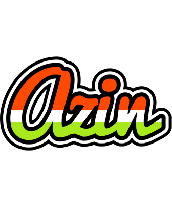 Azin exotic logo