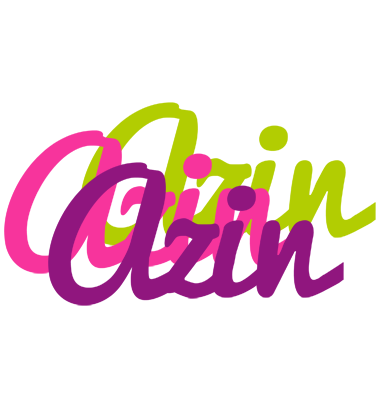 Azin flowers logo